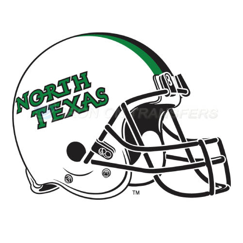 North Texas Mean Green Logo T-shirts Iron On Transfers N5628